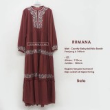 Rumana-005 Gamis Cerutty Babydoll Bordir